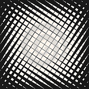 Vector halftone geometric pattern with crossing diagonal lines