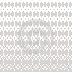 Vector halftone mesh pattern. Subtle white and light gray abstract background