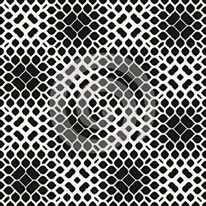 Vector halftone mesh texture. Abstract seamless pattern with gradient effect