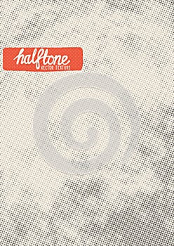 Vector Halftone Texture