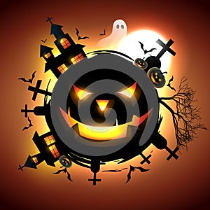 Vector halloween design