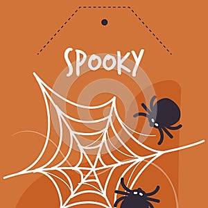 vector Halloween greeting cards