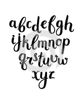 Vector Hand Drawn Alphabet