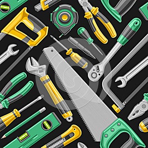 Vector Hardware Tools seamless pattern