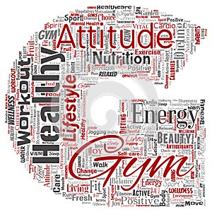 Vector healthy living positive nutrition sport letter font