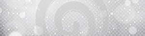 Vector heavy snowfall, snowflakes in different shapes and forms. Snow flakes, snow background. Falling Christmas PNG