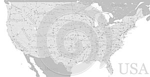 Vector High detailed accurate exact United States of America ame photo