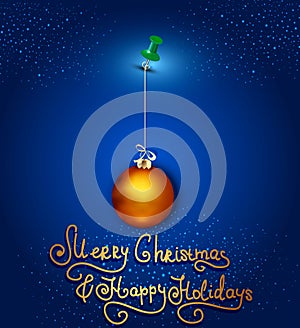 Vector holiday background