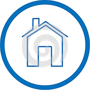 Vector home icon