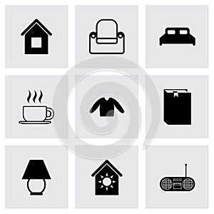 Vector homey icon set