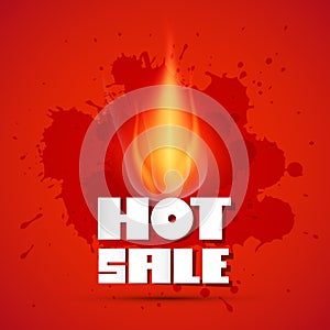 Vector Hot Sale Title In Flames