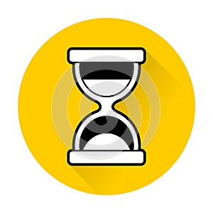 Vector hourglass icon
