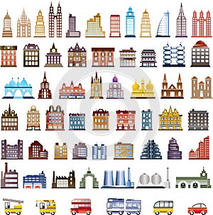 Vector houses