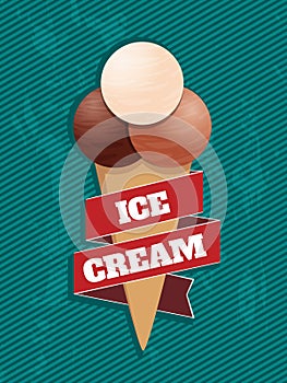 Vector ice cream