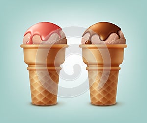 Vector ice cream