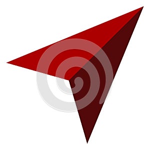 Vector Icon Compass Arrow Cursor