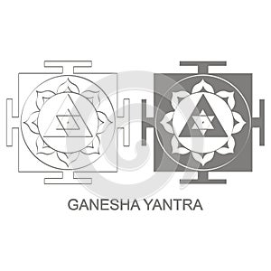 Ganesha Yantra Hinduism symbol