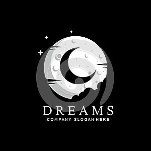 vector icon logo achieve dreams, education, star concept, children