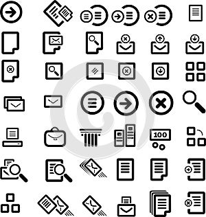 Vector icon set