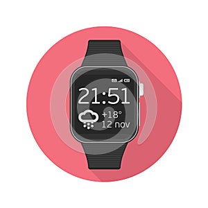 Vector icon smart watches.
