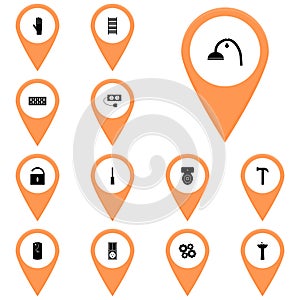 Vector icons mending