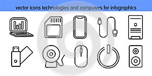 Vector icons technologies img