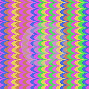 Vector ikat wave oxid seamless pattern photo