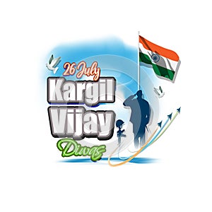 VECTOR ILLUSTRATION FOR 26 JULY VIJAY KARGIL DIWAS