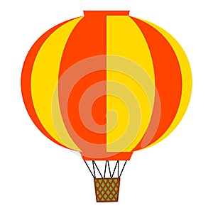 Vector illustration of aerostat