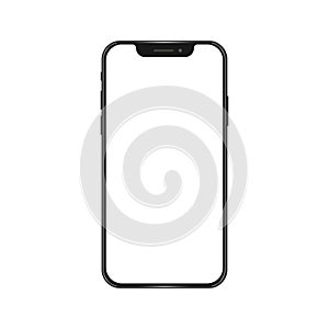 Vector illustration Apple iPhone 11 pro  Smart phone. Touch screen. World technology. Kyiv, Ukraine - December 11, 2019