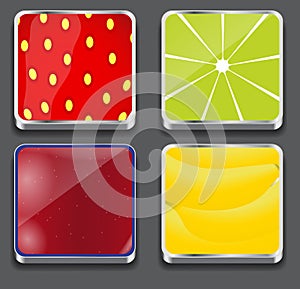 Vector illustration of apps icon set