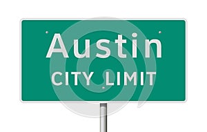 Austin City Limits road sign photo