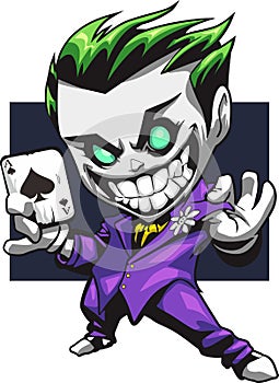 VECTOR ILLUSTRATION baby JOKER