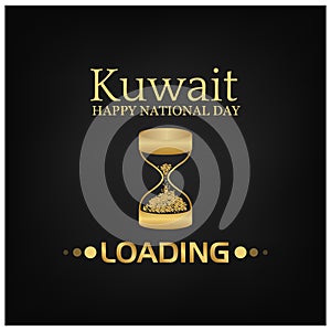Vector illustration. background Kuwait national holiday. Designs for posters, backgrounds, cards, banners, stickers, etc