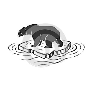 Vector illustration of bear