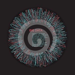 Vector Illustration of Big Data