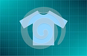 Vector illustration blue background