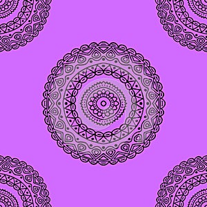 Vector illustration boho element for design. Hand drawn background.