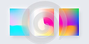 Vector Illustration Bright Abstract Pattern Background with Gradient