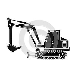 Vector illustration of build and construction logo. Collection of build and machinery stock vector illustration.