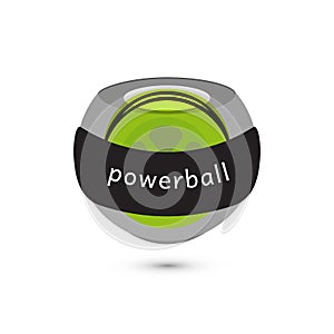 Carpal ball for hand. Gyroscopic wrist exerciser