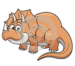 Cartoon dinosaur photo