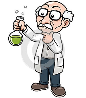 Cartoon Scientist