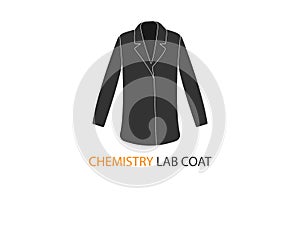 Vector Illustration of Chemistry Lab Coat