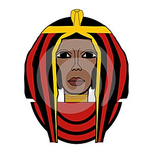 Vector illustration of Cleopatra