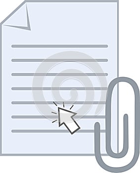 click pc pointer mouse attach computer file