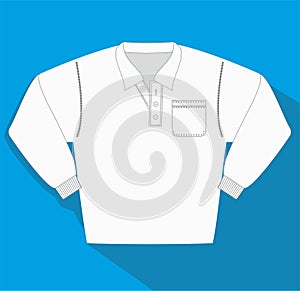 Vector illustration, Clothes related, sweather vector flat Icon