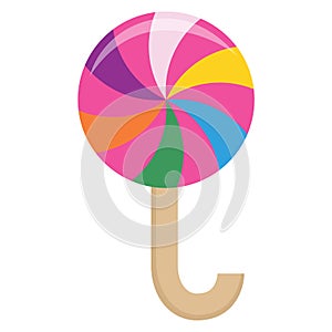 Vector Illustration of Colorful Candy