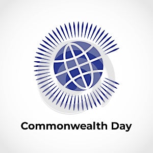 Vector illustration for Commonwealth Day.