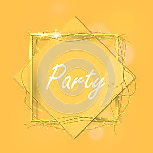 Vector illustration concept of party, celebration